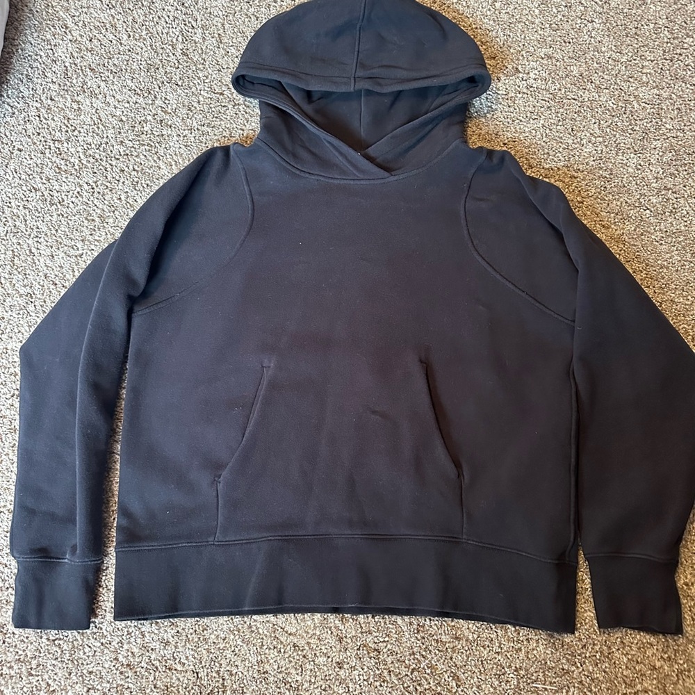 Black Lululemon Loungeful Hoodie